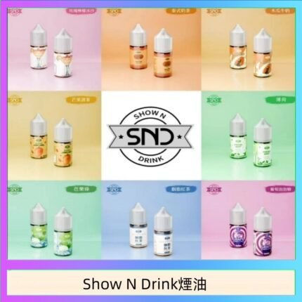 Show N Drink煙油 玫瑰檸檬冰沙 泰式奶茶