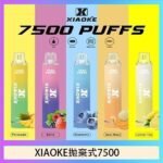 梟客XIAOKE一次性電子菸拋棄式7500口