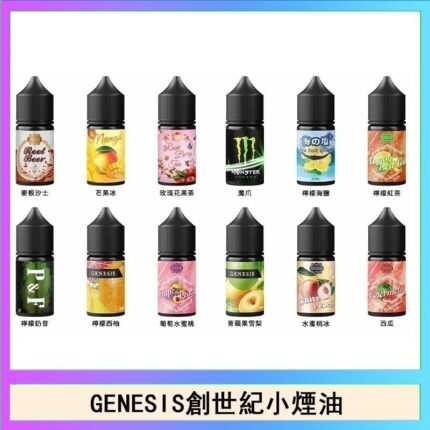 GENESIS創世紀電子煙小煙主機煙油30ml